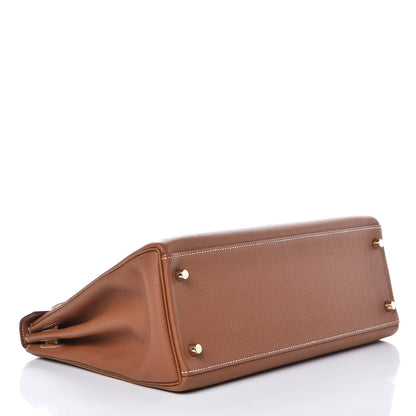 Hermes Togo Kelly Retourne 32 Gold 5 of 30