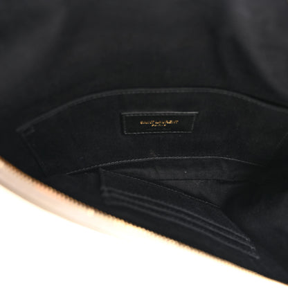 Saint Laurent Grain De Poudre Monogram Belt Bag Blanc Vintage 5 of 9