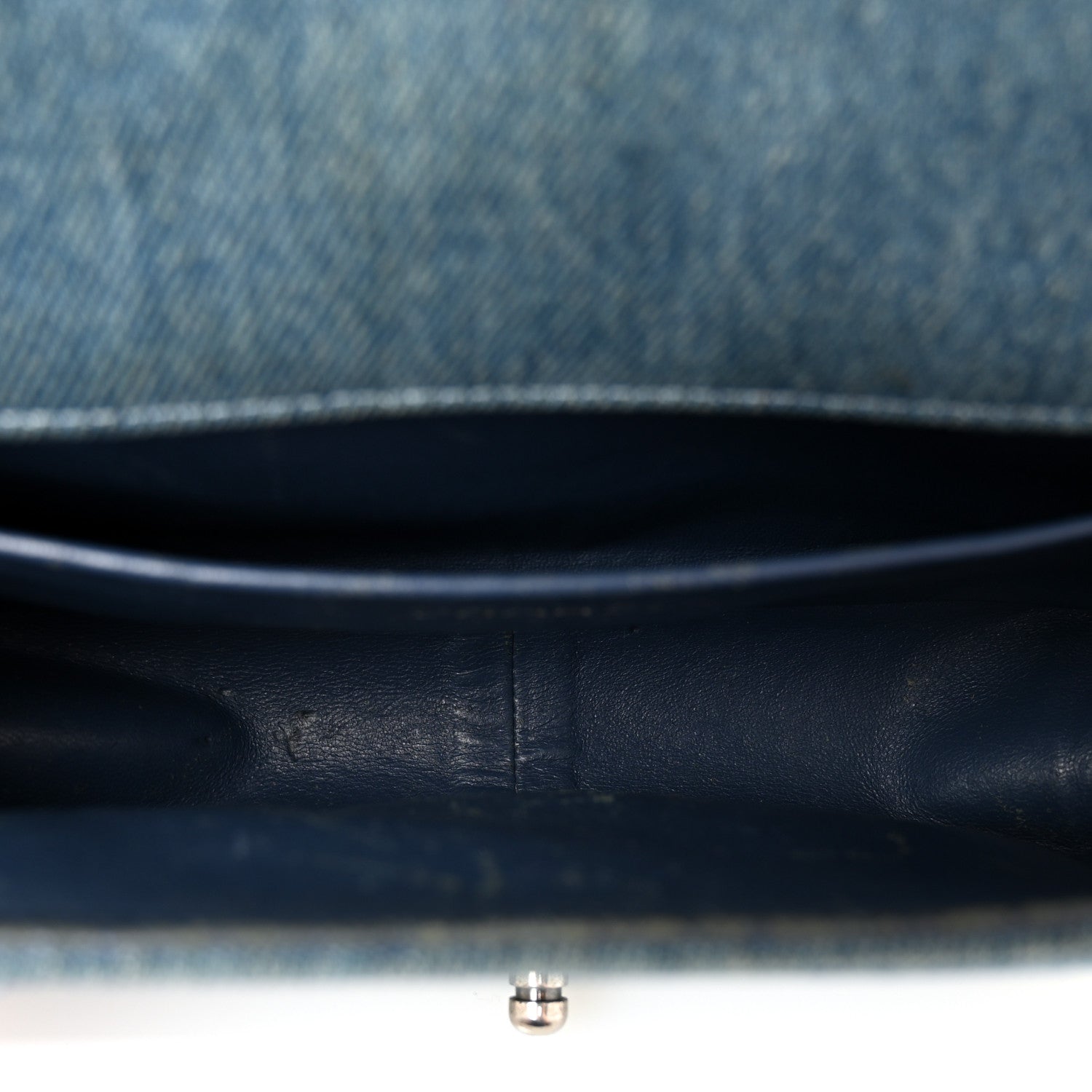 Chanel Denim Quilted Medium Boy Flap Blue 5 of 11
