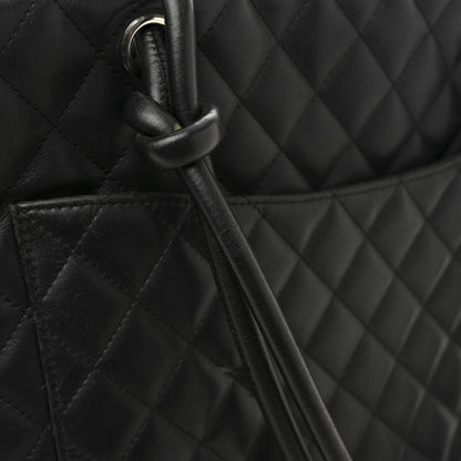 Chanel Calfskin Quilted Large Cambon Tote Black 14 of 14