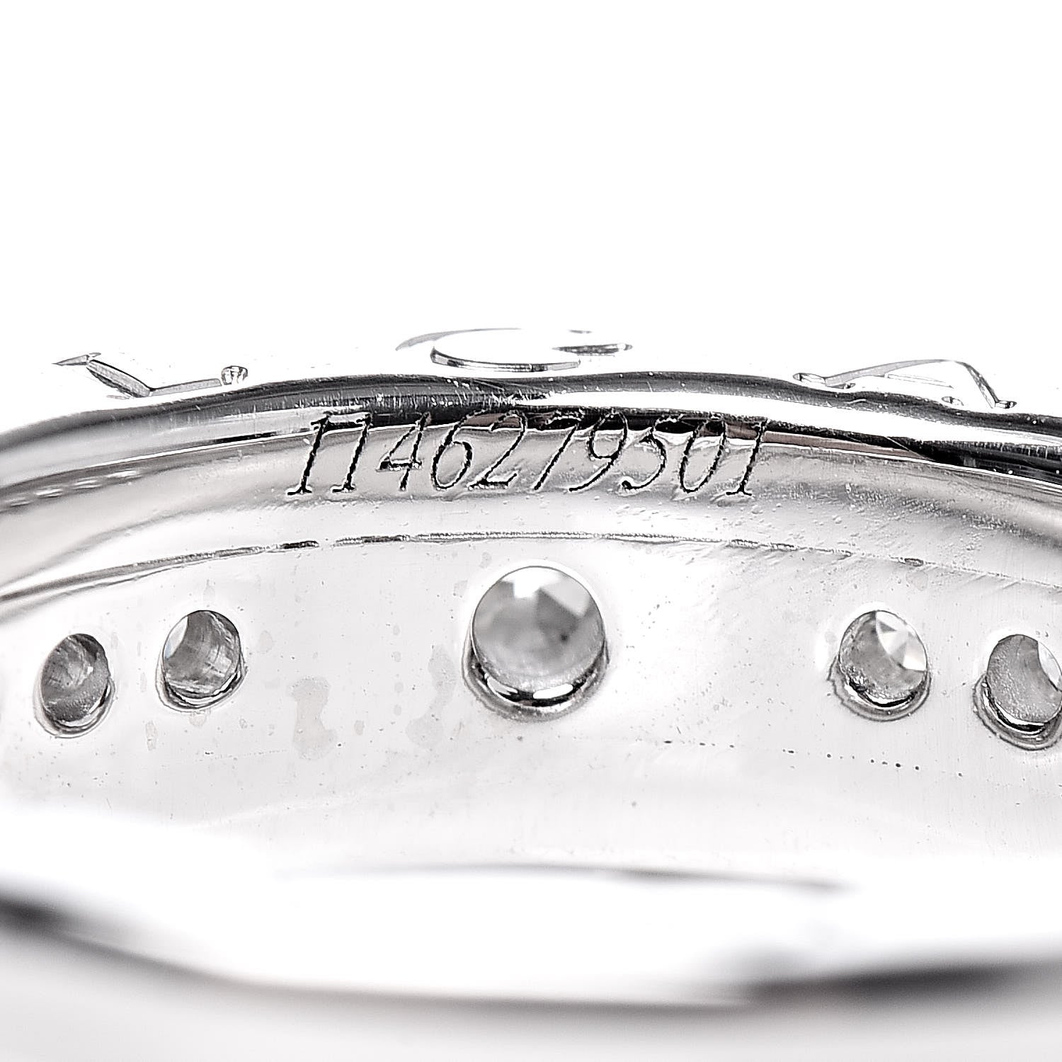 Bulgari 18K White Gold Diamond .30ct B.Zero1 Engagement Ring 48 4.5 5 of 6