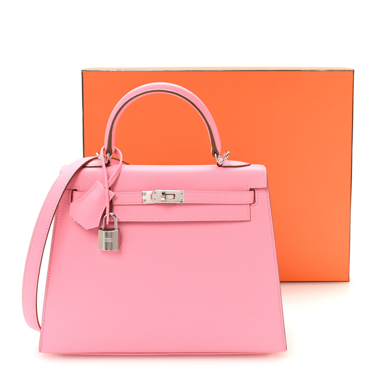 Epsom Kelly Sellier 25 Rose Confetti