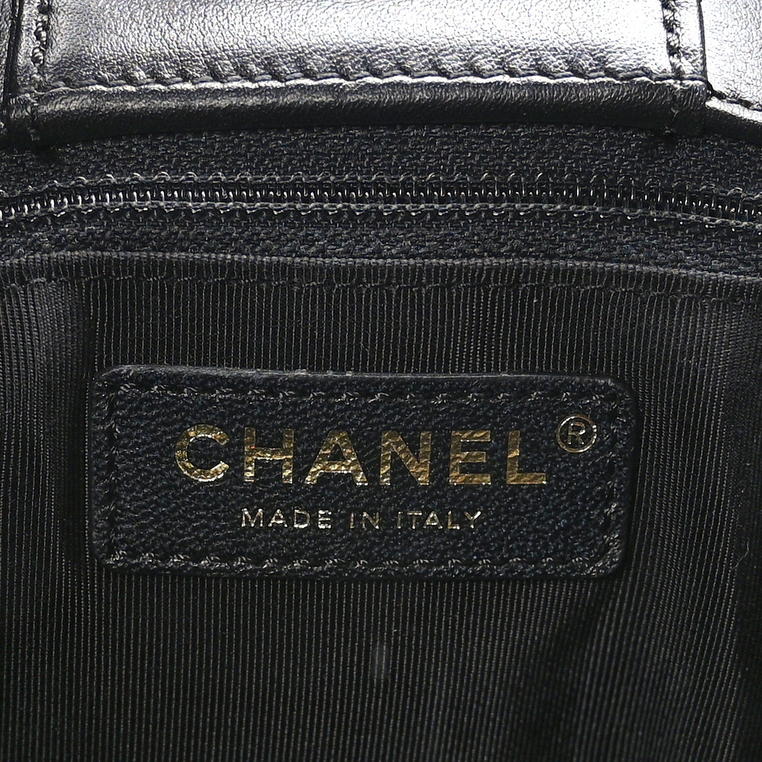 Chanel Calfskin Quilted Large Classic Shopping Tote Black 6 of 9