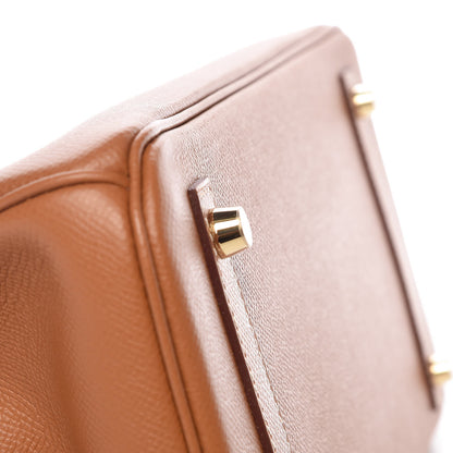 Hermes Epsom Birkin 30 Gold 7 of 33