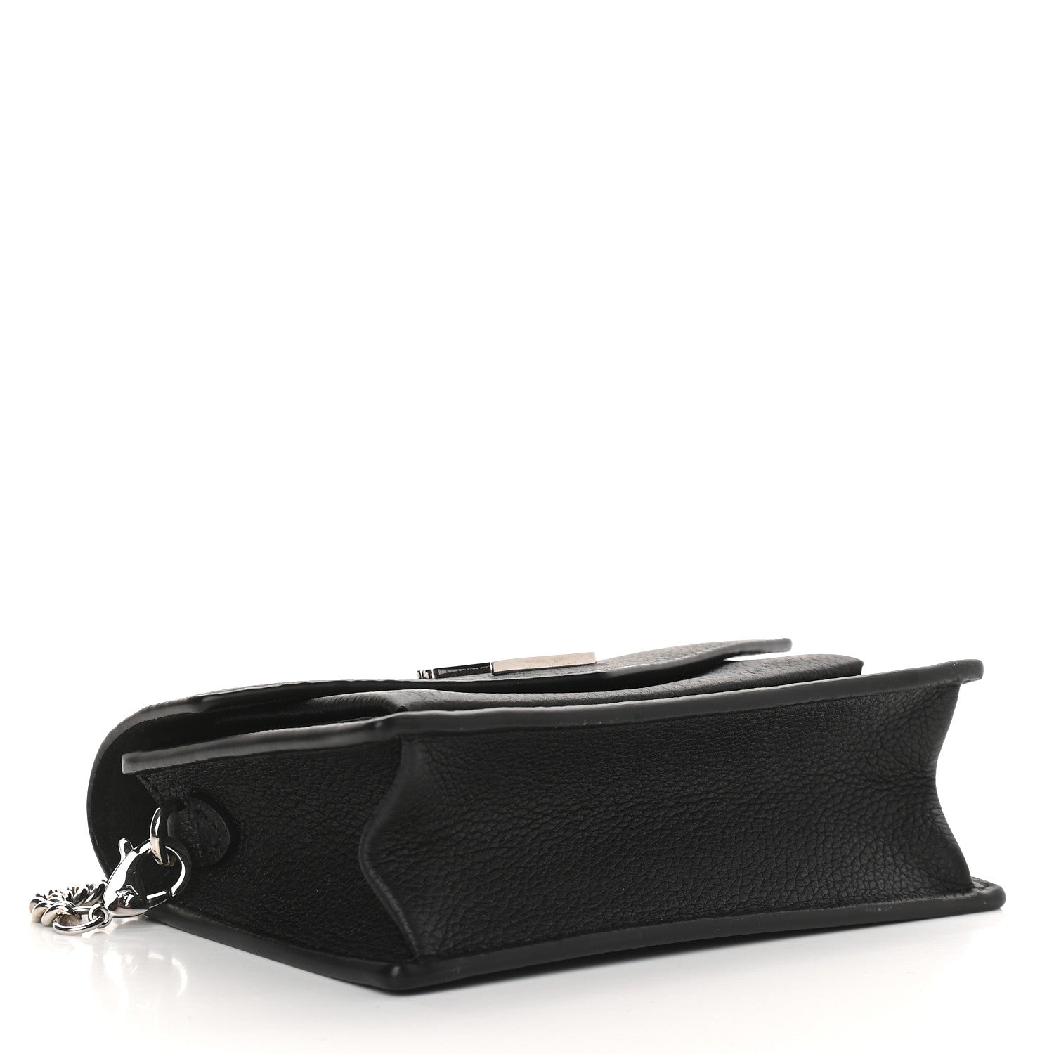 Louis Vuitton Soft Calfskin Mini My Lockme Chain Pochette Black 4 of 8