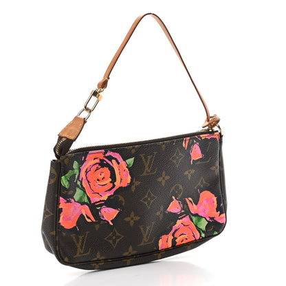 Louis Vuitton Monogram Roses Pochette Accessories 3 of 11