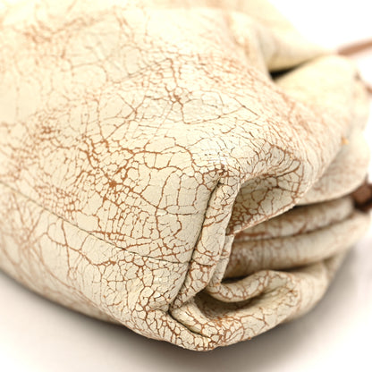 Bottega Veneta Crackled Calfskin The Mini Pouch Zabaione 8 of 8