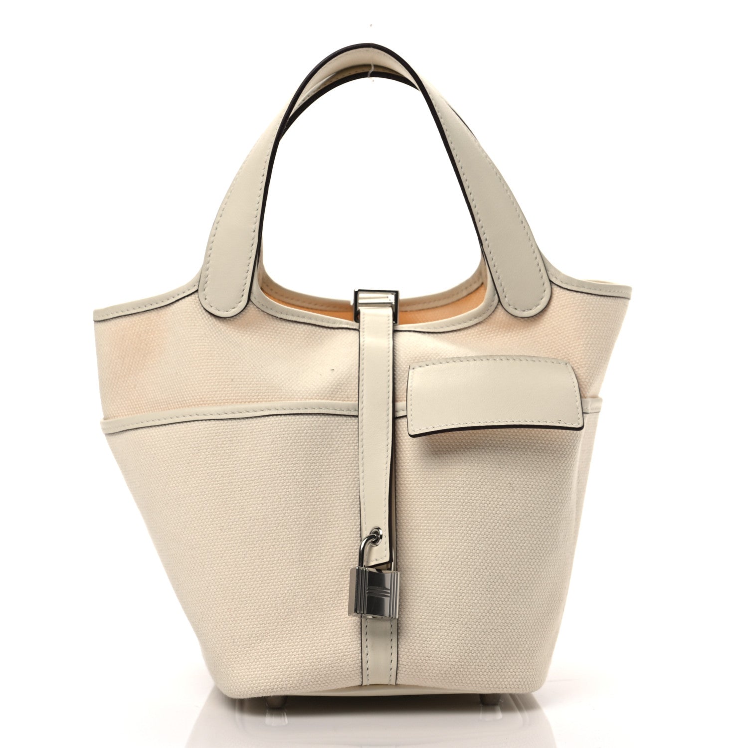 Hermes Toile Goeland Swift Cargo Picotin Lock 18 Nata 1 of 8