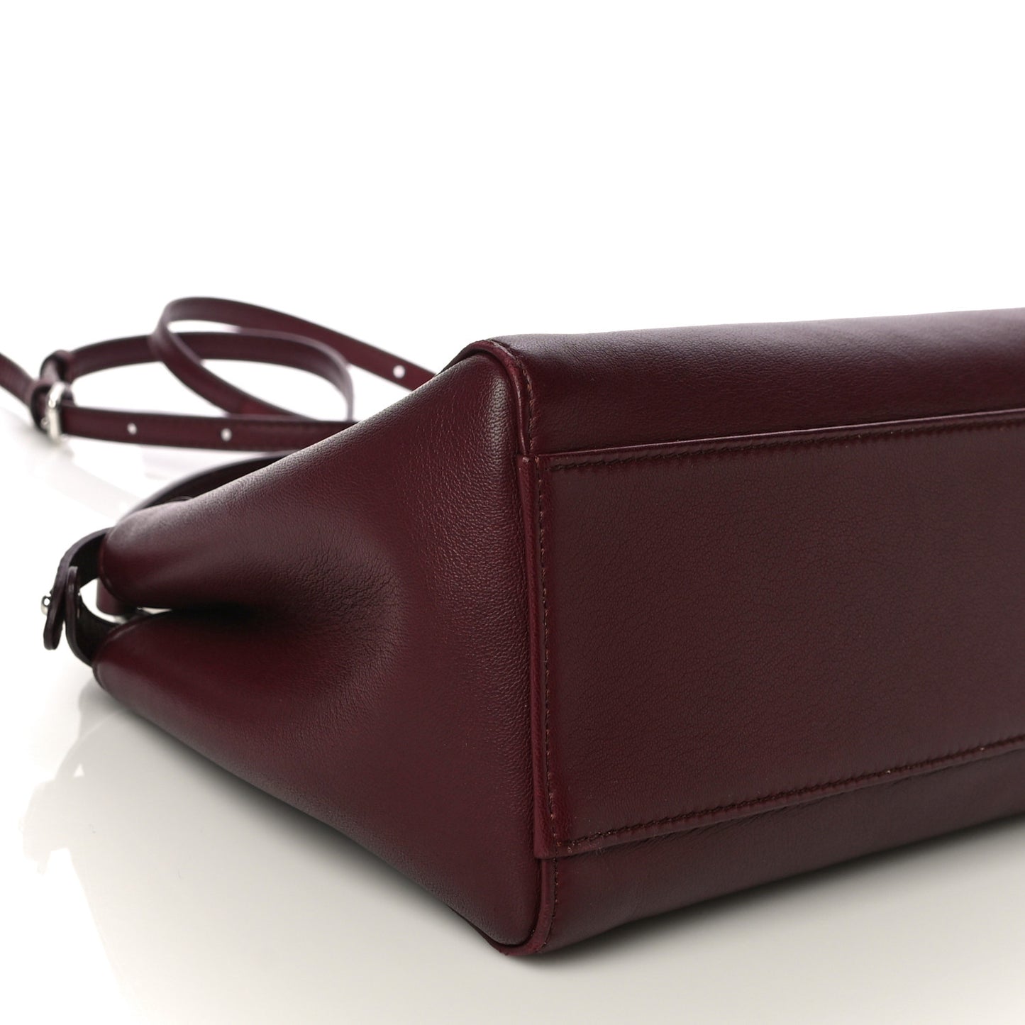 Nappa Mini Peekaboo Iconic Satchel Bordeaux
