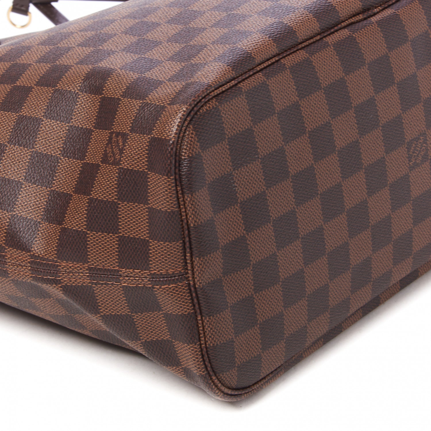 Louis Vuitton Damier Ebene Neo Neverfull MM Rose Ballerine 6 of 8