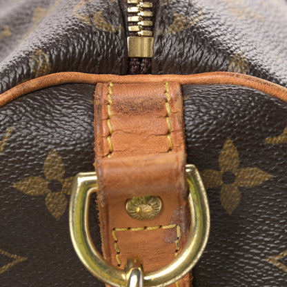 Louis Vuitton Monogram Speedy Bandouliere 35 10 of 11