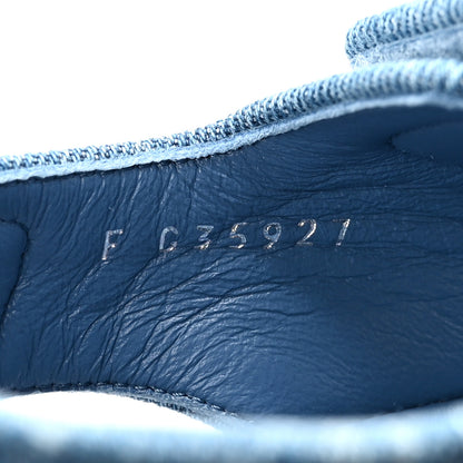 Chanel Printed Denim CC Dad Sandals 36 Light Blue 8 of 9