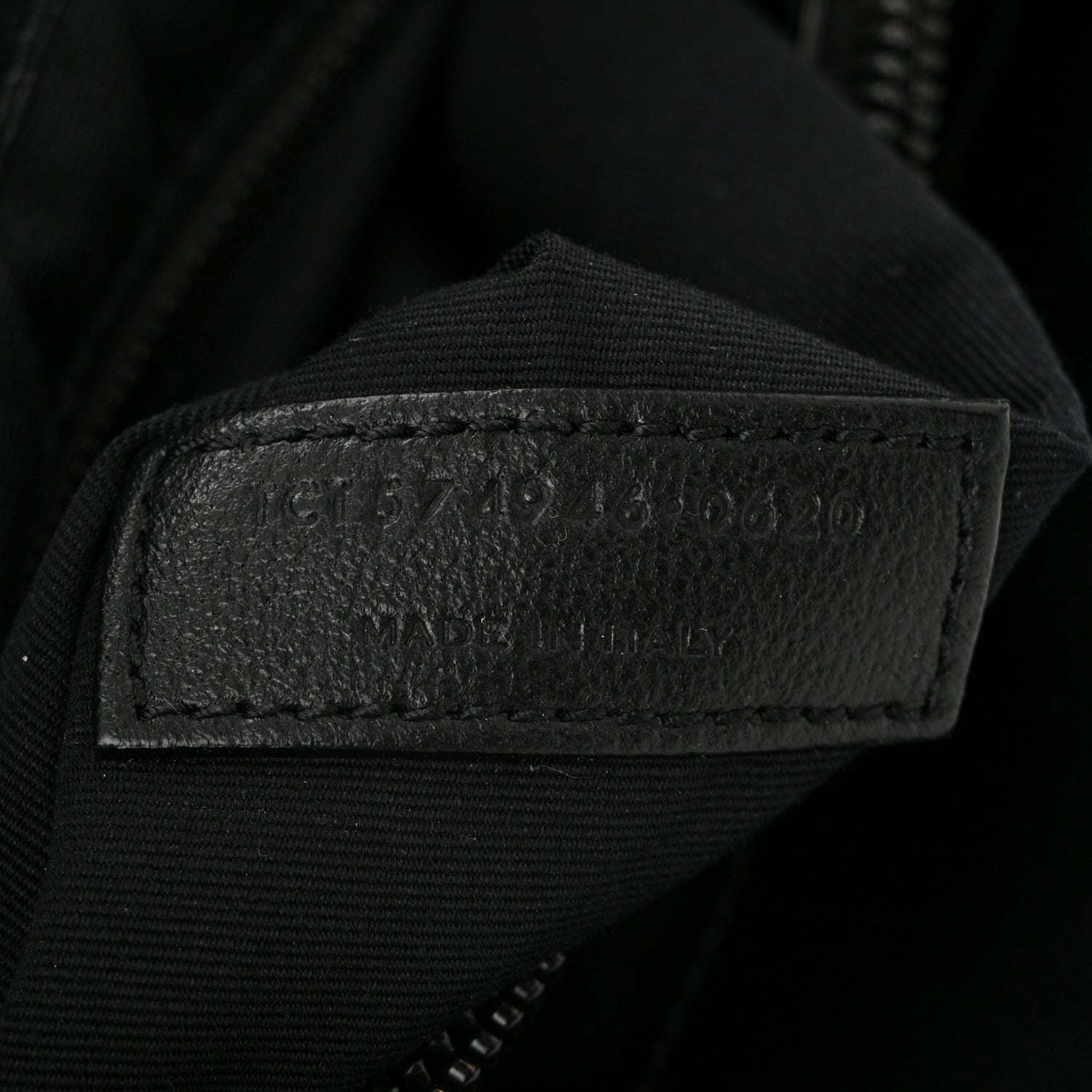 Saint Laurent Calfskin Y Quilted Monogram Monochrome Medium Loulou Chain Satchel Black 7 of 10