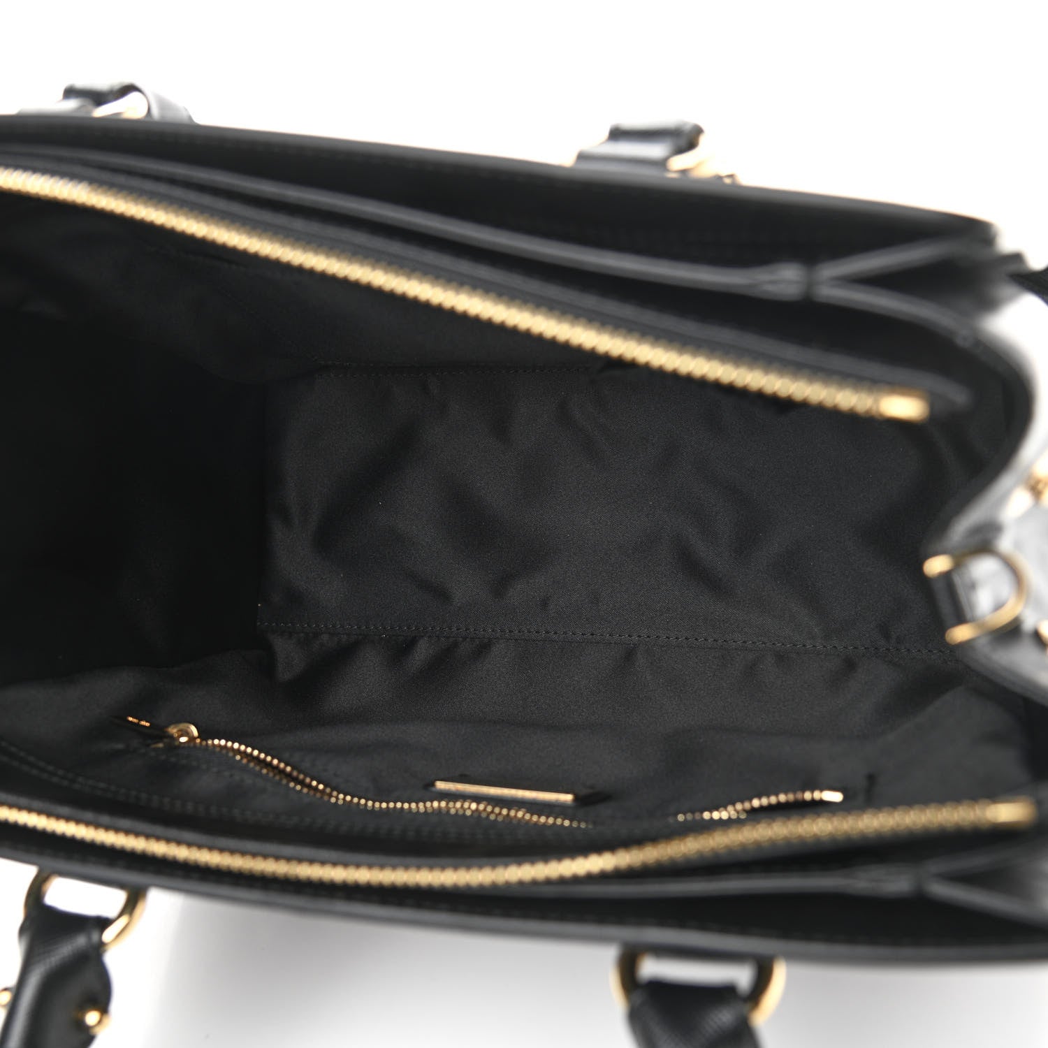 Salvatore Ferragamo Saffiano Zig Zag Beky Tote Black Multicolor 5 of 11