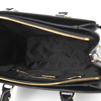 Salvatore Ferragamo Saffiano Zig Zag Beky Tote Black Multicolor 5 of 11
