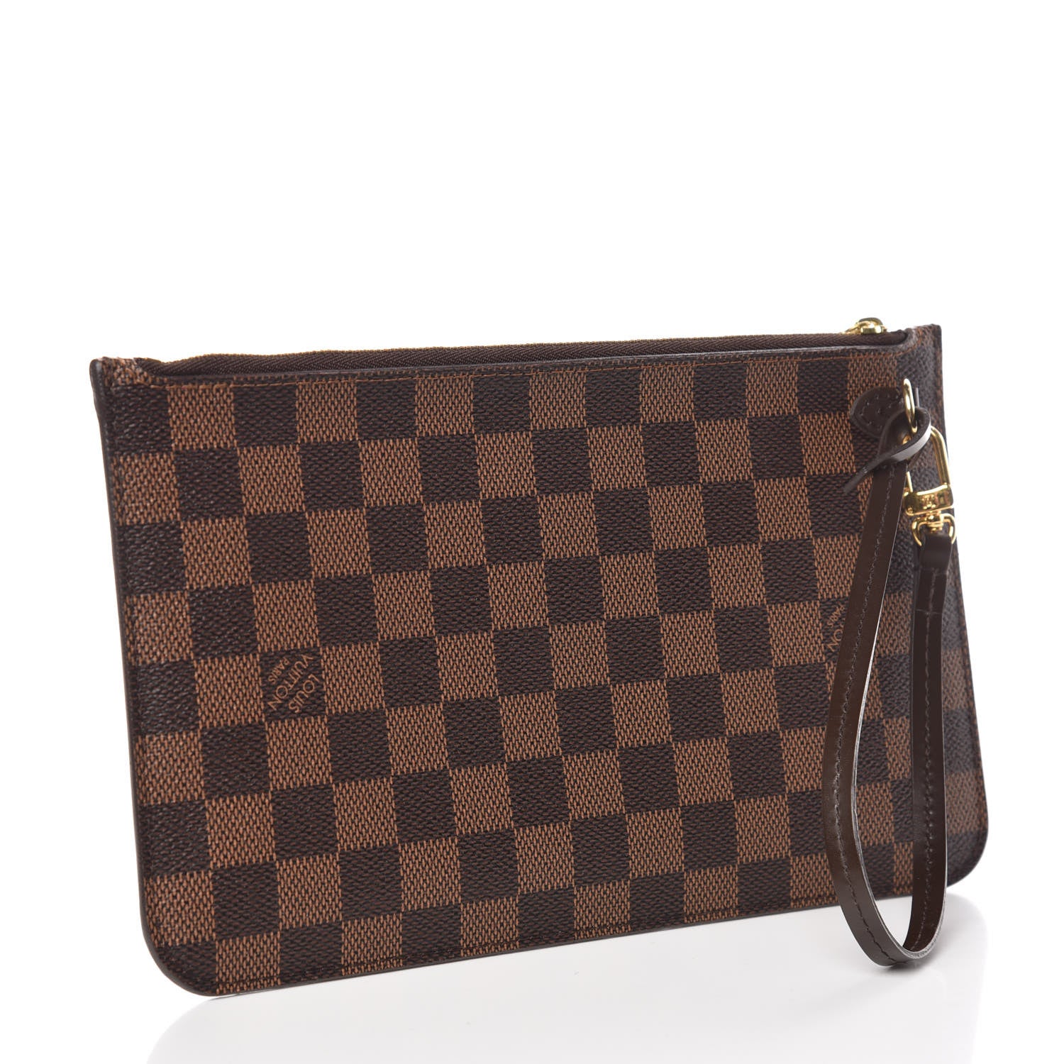 Louis Vuitton Damier Ebene Neverfull MM GM Pochette 3 of 11
