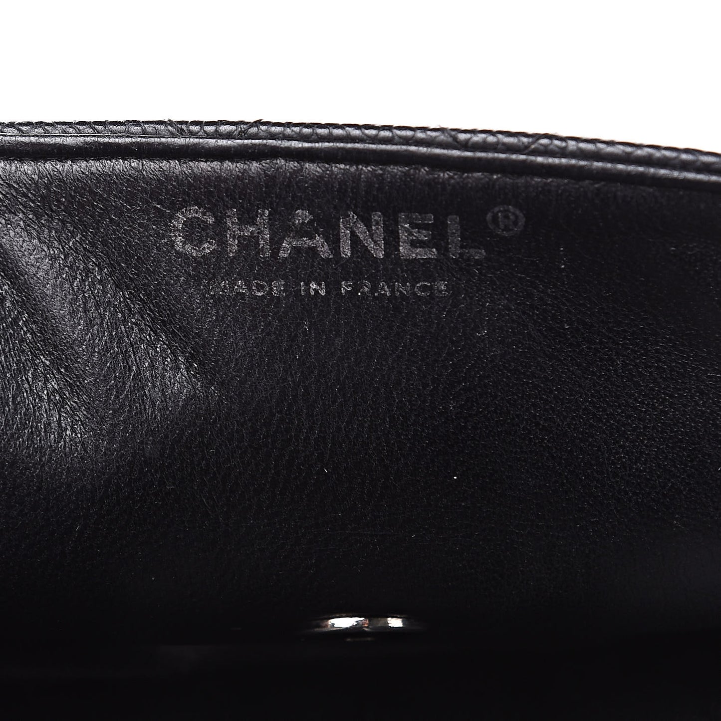 Caviar Quilted East West Flap Black