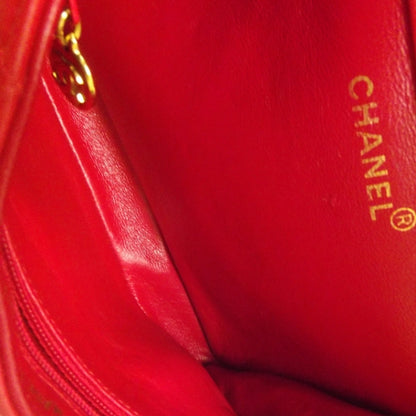 Chanel Lambskin Double Sided Small Flap Red 7 of 13