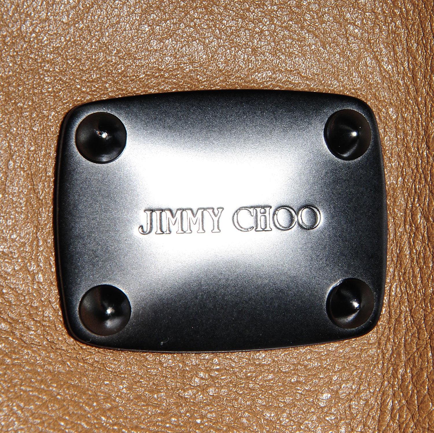 Jimmy Choo Nappa Leather Studded Large Saba Hobo Bag Mink 9 of 10