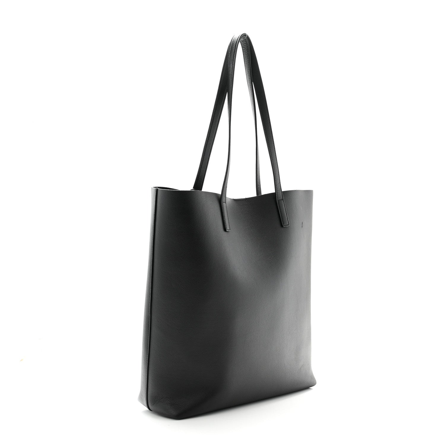 Saint Laurent Calfskin North-South Shopping Tote Black 4 of 12