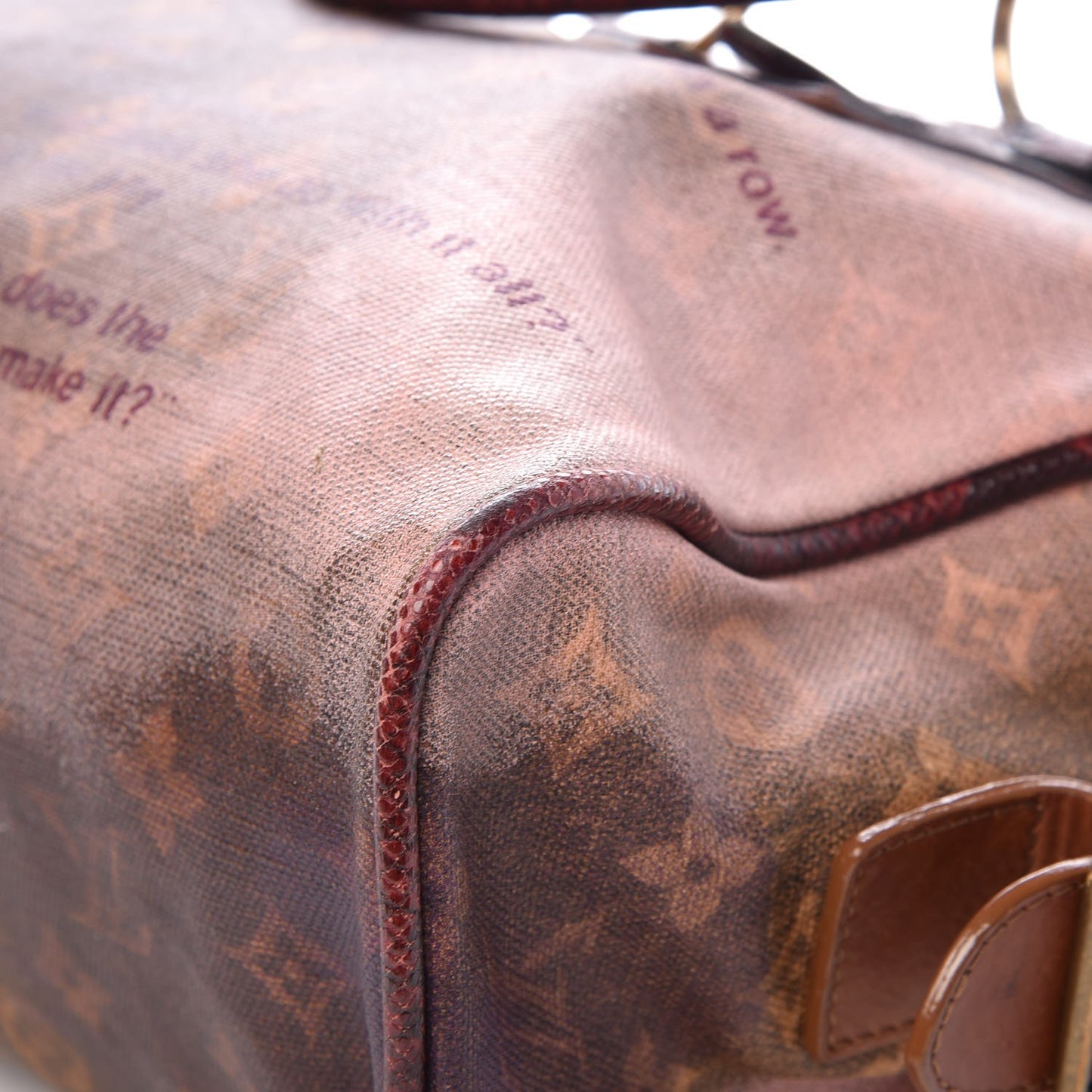 Monogram Karung Graduate Jokes Bag