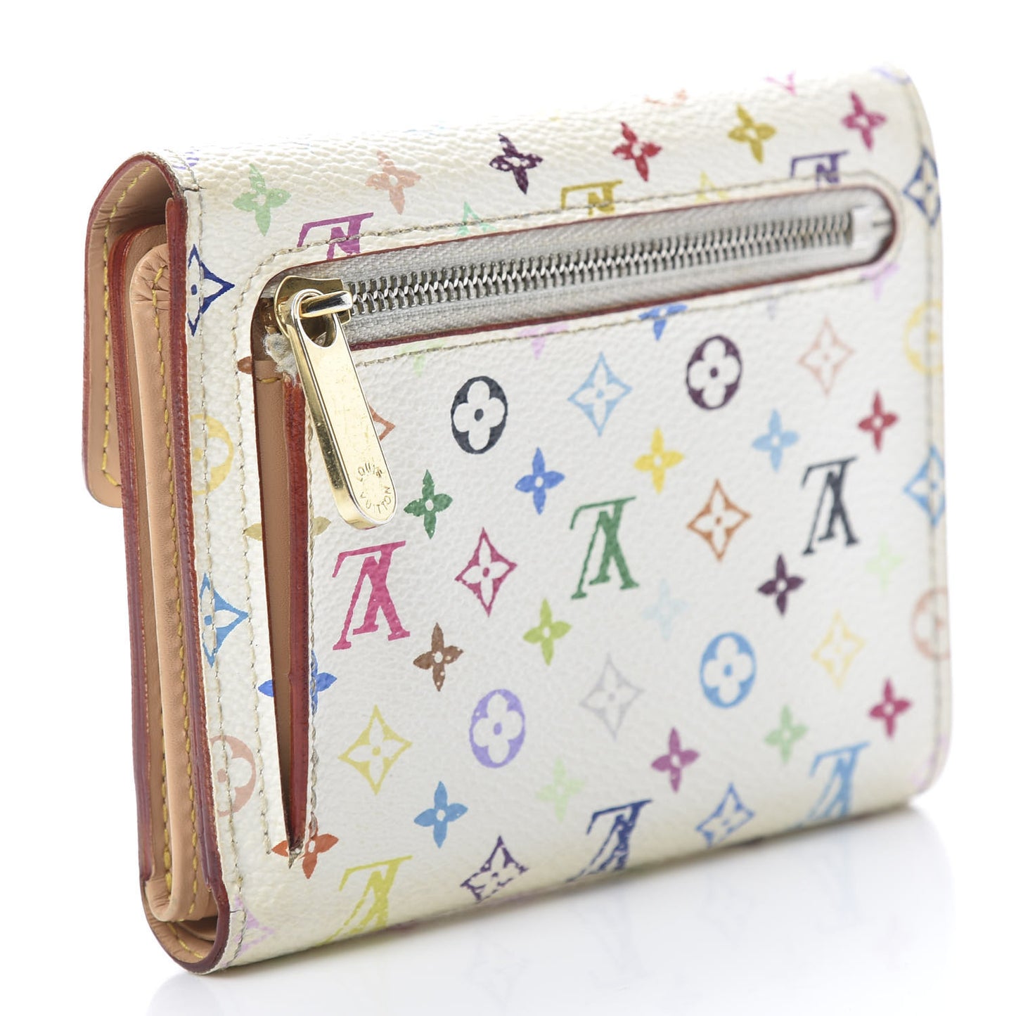 Monogram Multicolor Koala Wallet White