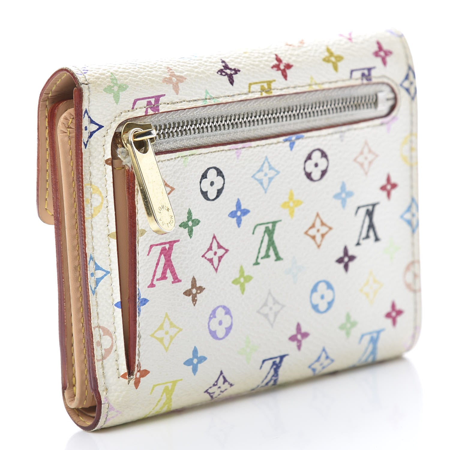 Louis Vuitton Monogram Multicolor Koala Wallet White 3 of 14