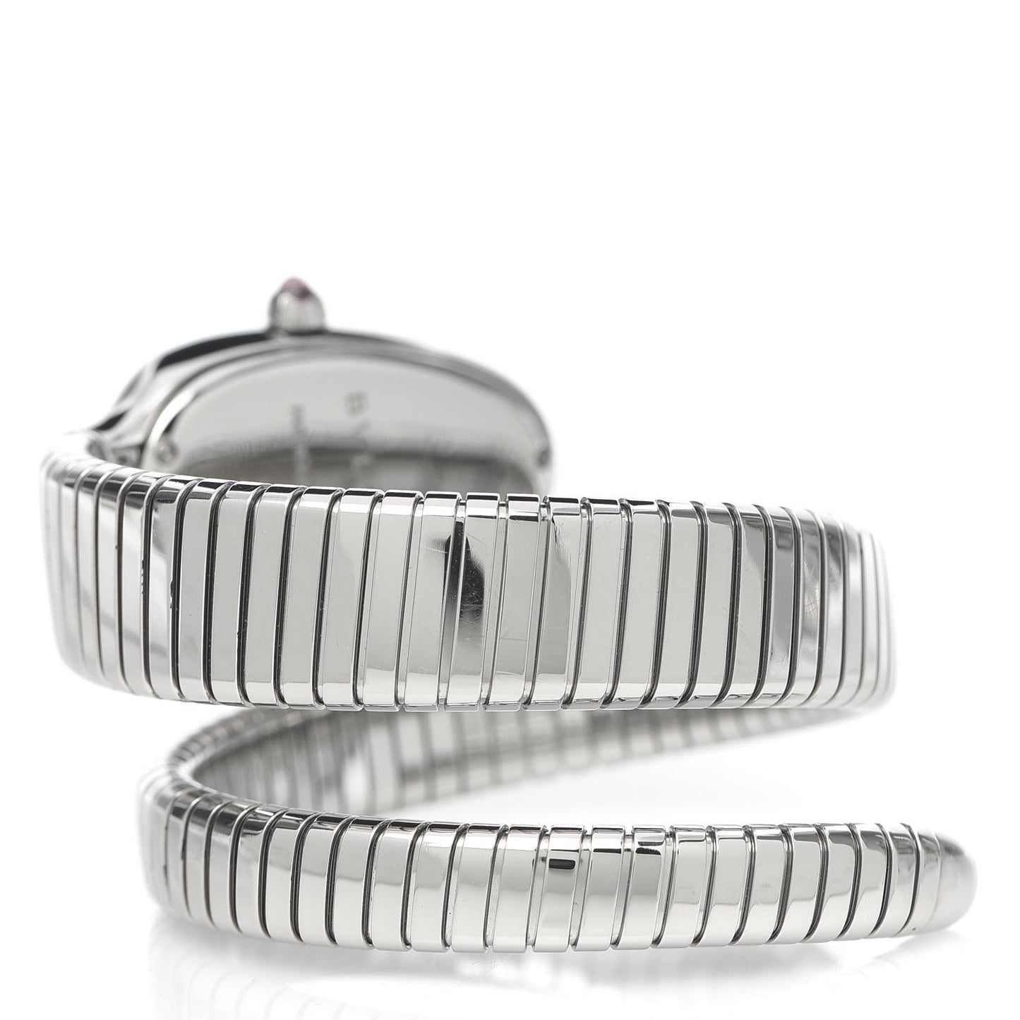 Stainless Steel 35mm Serpenti Tubogas Quartz Watch