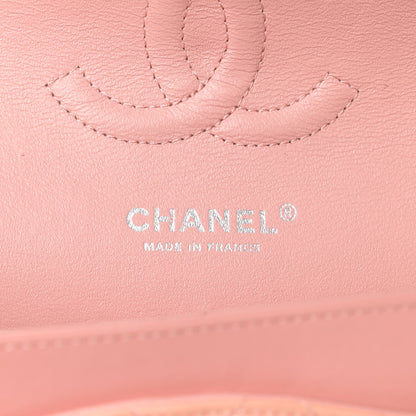 Chanel Patent Quilted Medium Double Flap Pink 6 of 13