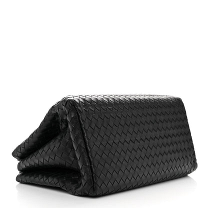 Bottega Veneta Light Calf Intrecciato Small Roma Black 4 of 12