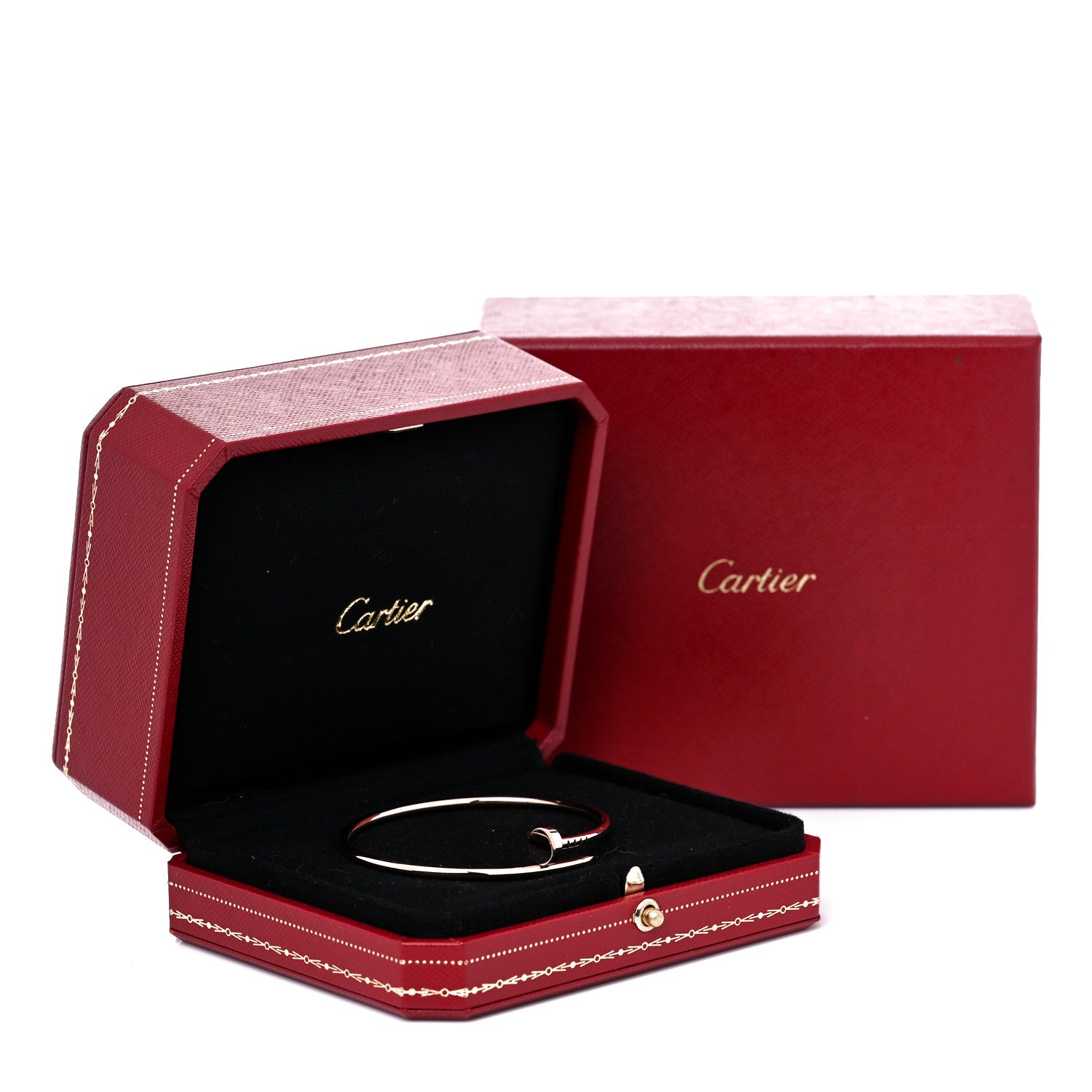 Cartier 18K Pink Gold Small Juste Un Clou Bracelet 16 6 of 6