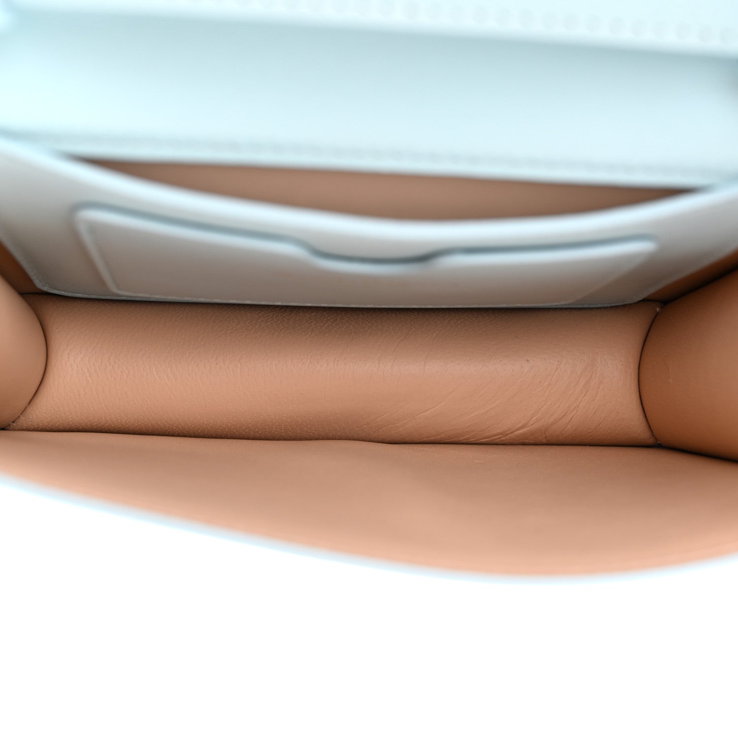 Alexander McQueen Skull Four Ring Knuckle Crossbody Bag Light Blue 5 of 10