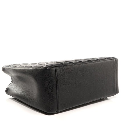 Chanel Caviar Grand Shopping Tote GST Black 4 of 8