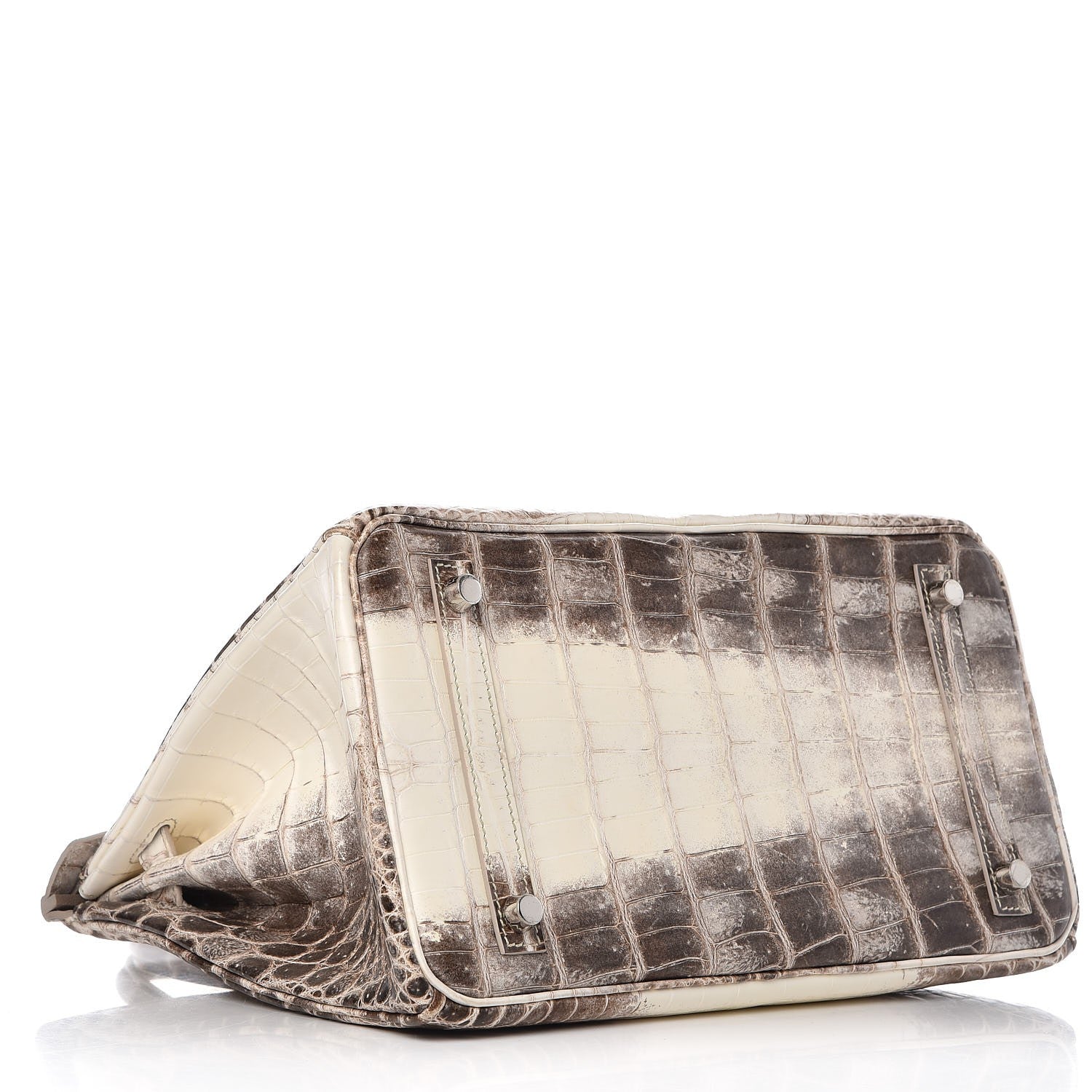 Hermes Matte Niloticus Crocodile Himalaya Birkin 30 Blanc 4 of 49