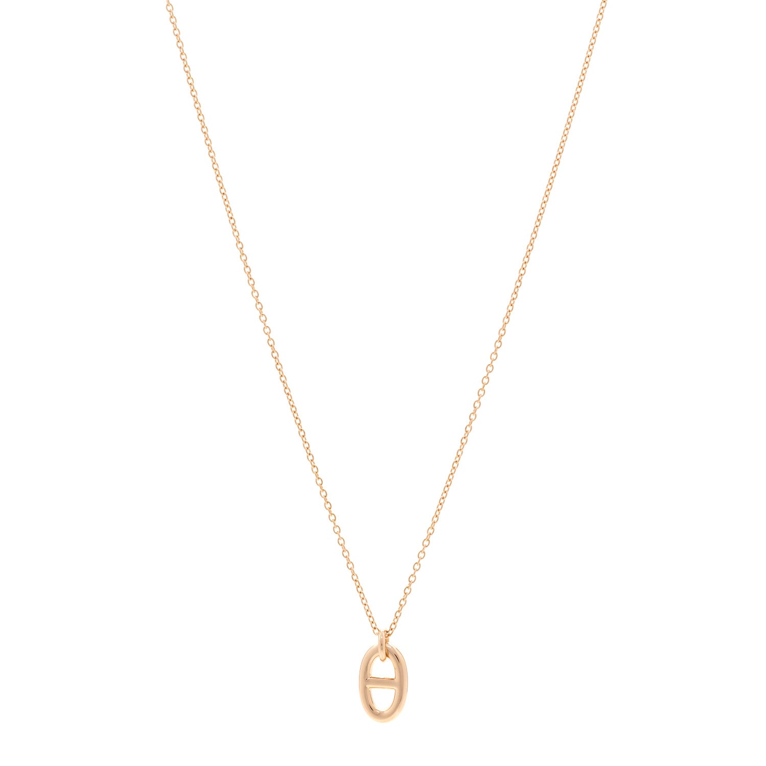 Hermes 18K Rose Gold PM Farandole Pendant Necklace 1 of 6