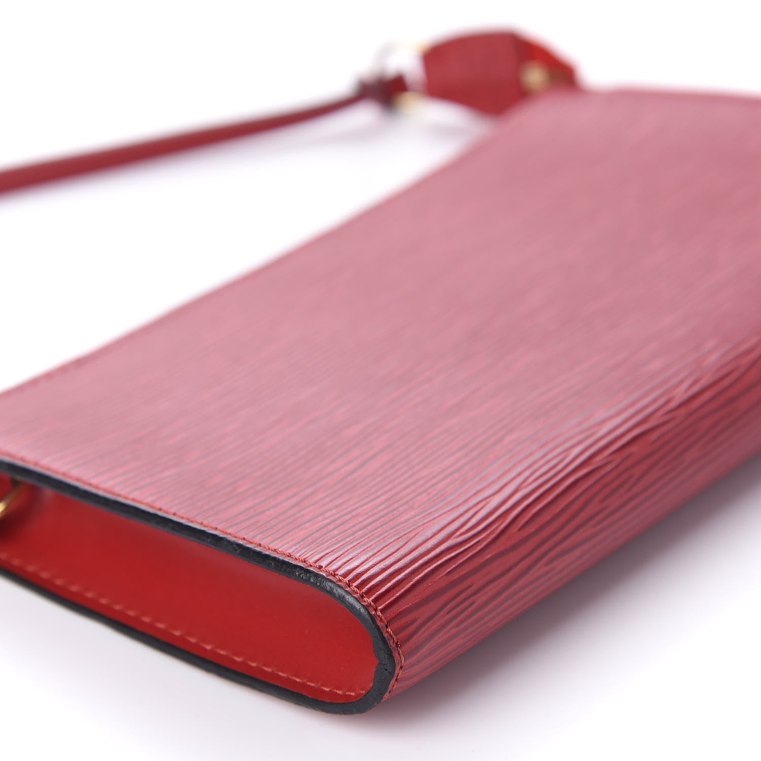 Louis Vuitton Epi Pochette Accessories 24 Castillan Red 6 of 11