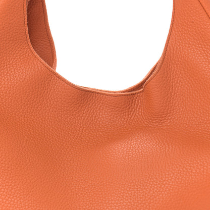 Bottega Veneta Catalano Calfskin Medium Campana Clementine 8 of 12