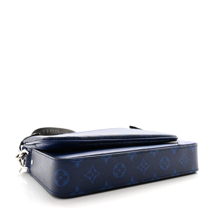 Louis Vuitton Taigarama Trio Messenger Cobalt 4 of 10