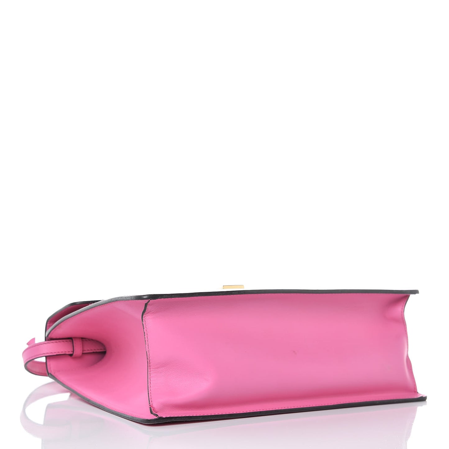 Vitello Fontanella Web Medium Sylvie Top Handle Bag Pink Tropical Flower