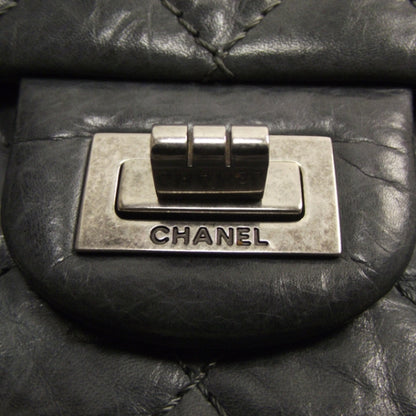Chanel Distressed Leather 50th Anniversary 2.55 Reissue 226 Flap Grey 10 of 10