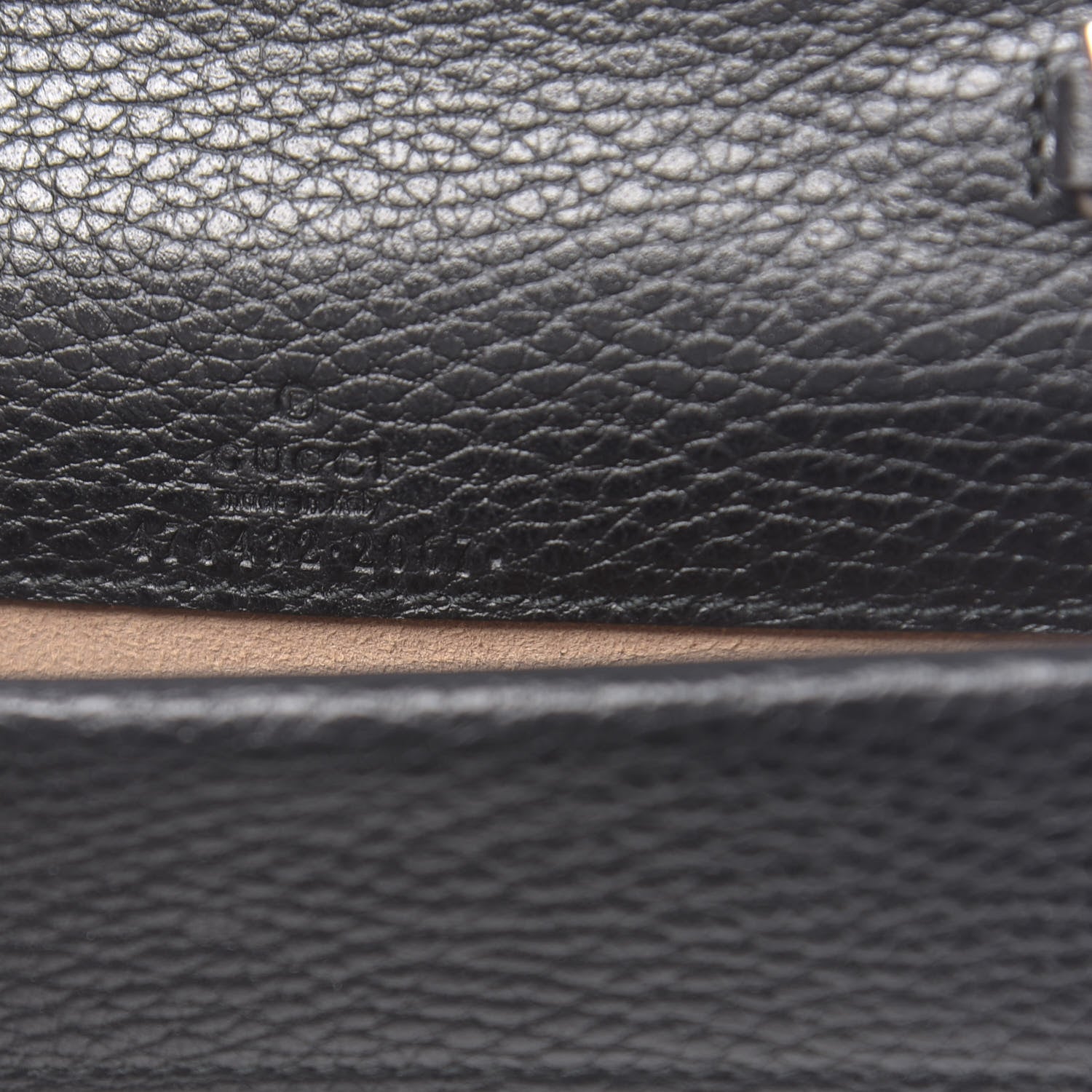 Gucci Calfskin Super Mini Dionysus Shoulder Bag Black 6 of 9