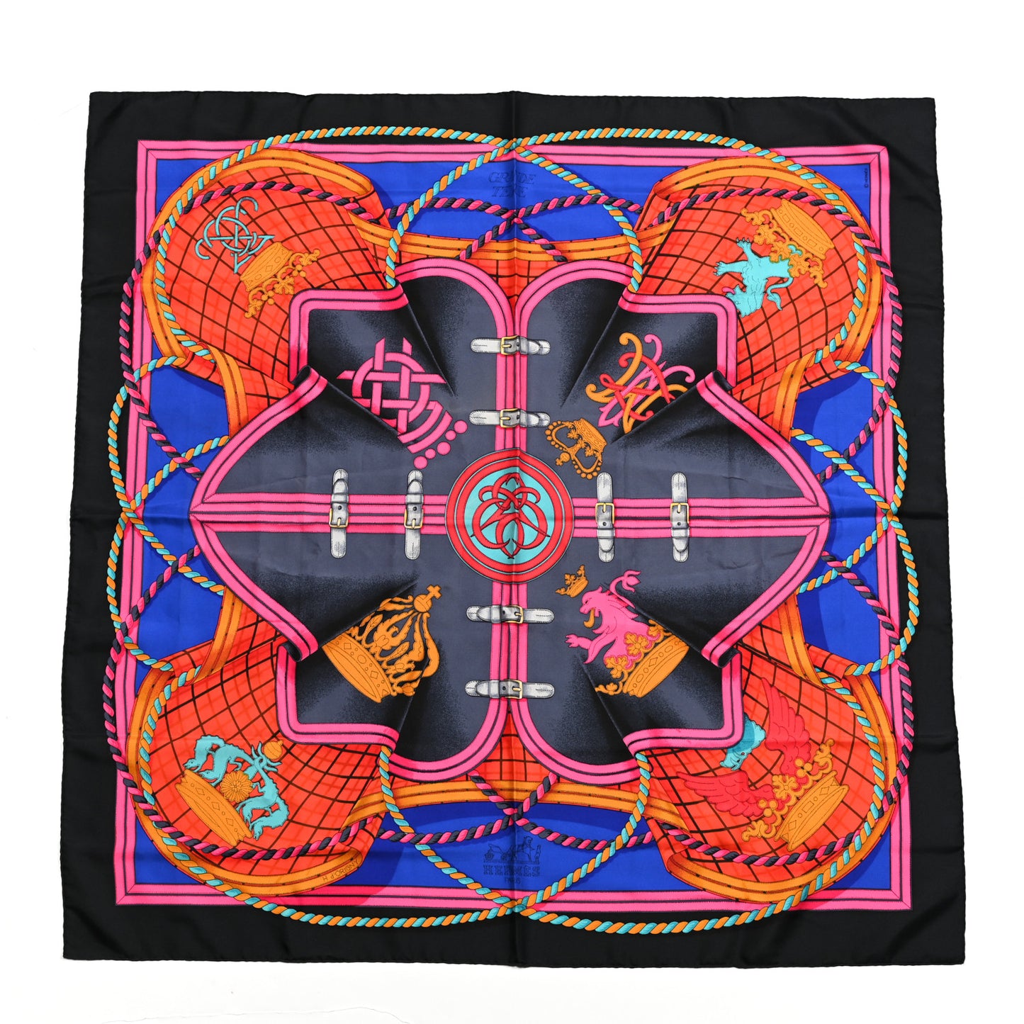 Silk Grande Tenue Scarf 90