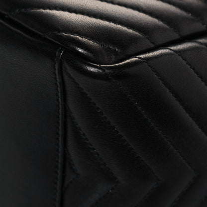 Saint Laurent Lambskin Matelasse Monogram Joe Backpack Black 9 of 12