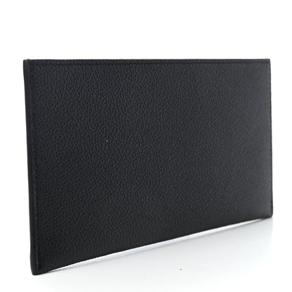 Louis Vuitton Calfskin Felicie Chain Wallet Card Holder Insert Black 2 of 4