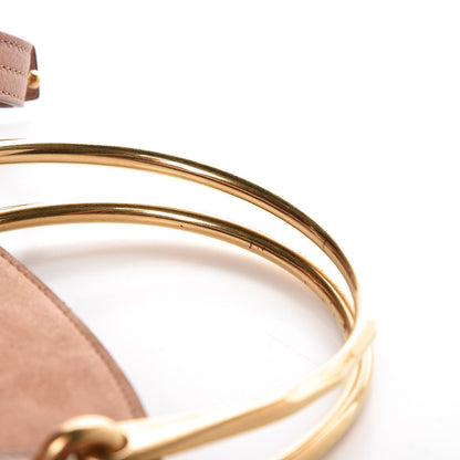 Chloe Goatskin Suede Medium Pixie Bag Nougat 9 of 10