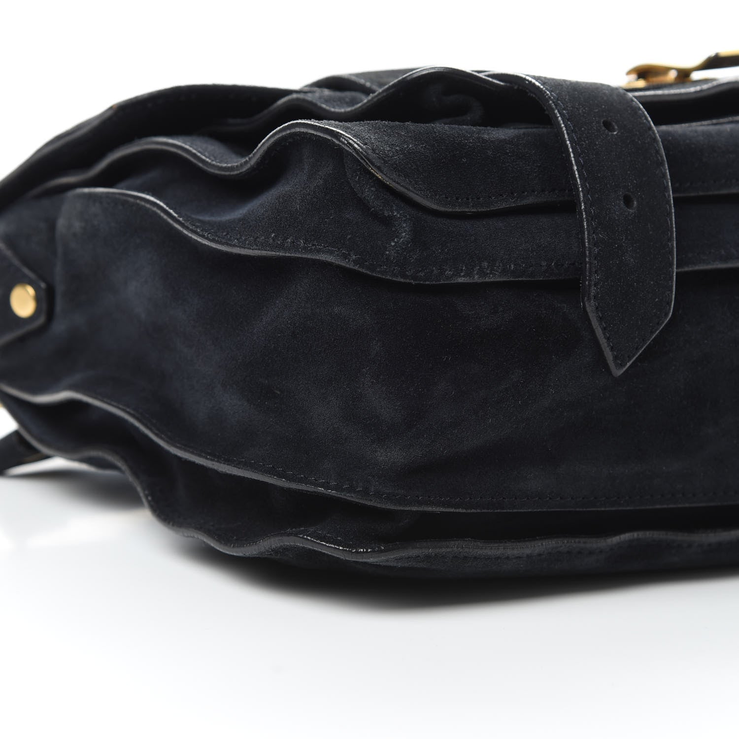 Proenza Schouler Suede Medium PS1 Satchel Navy 11 of 17