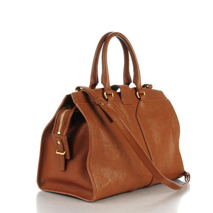 Saint Laurent Sheepskin Small Cabas ChYc Brown 3 of 10