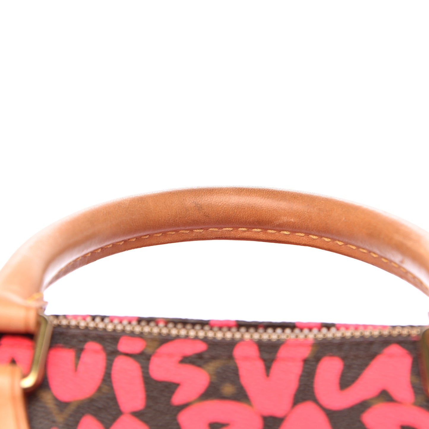 Monogram Graffiti Speedy 30 Fuchsia