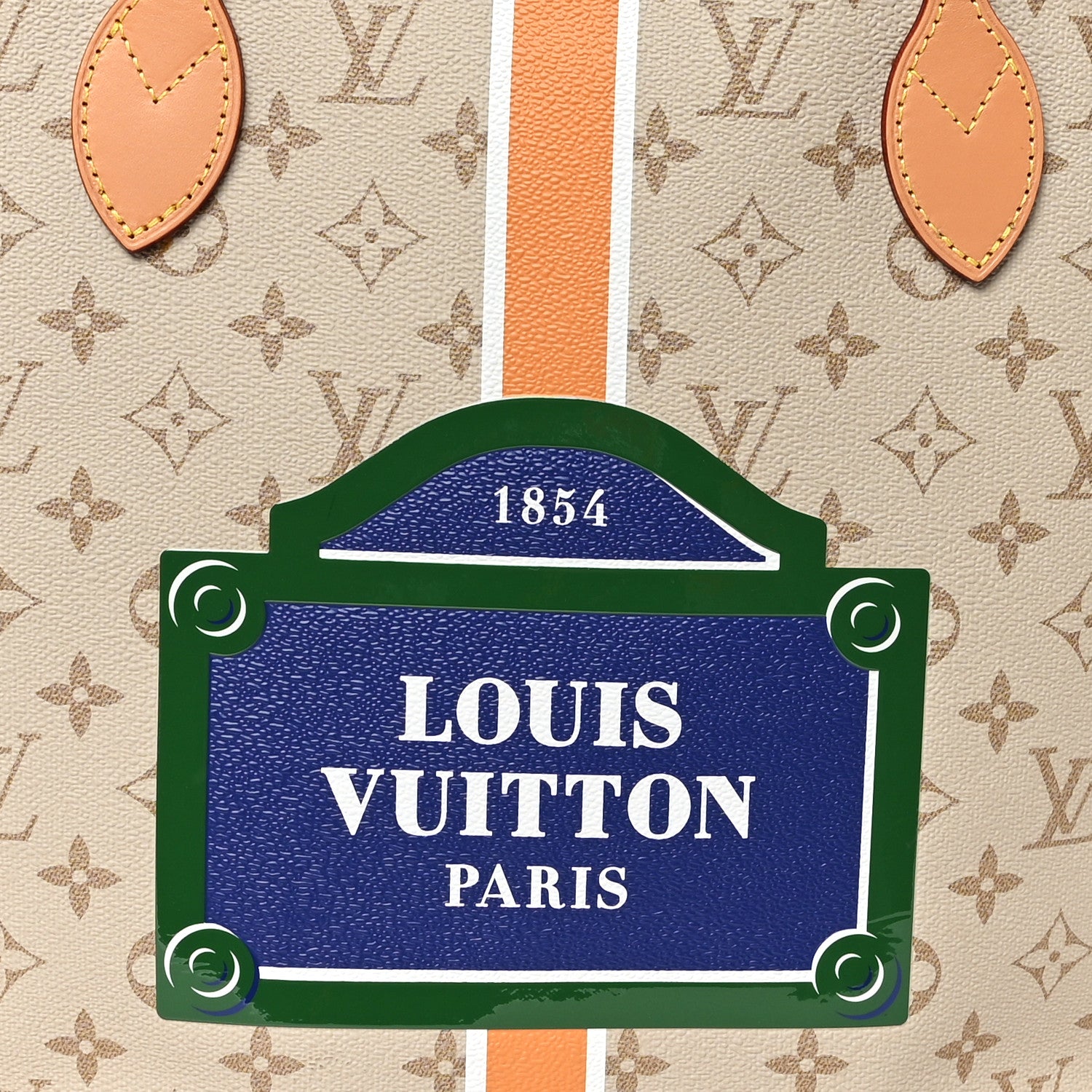 Louis Vuitton Monopaname Neverfull MM Beige Ocher 8 of 10