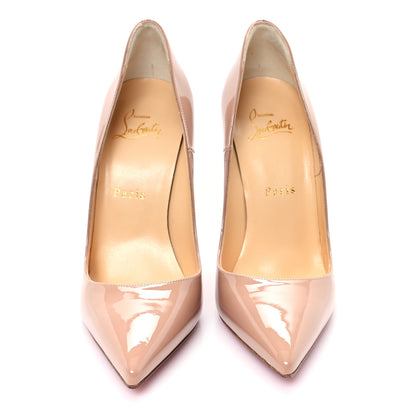 Christian Louboutin Patent So Kate 120 Pumps 37.5 Nude 3 of 10